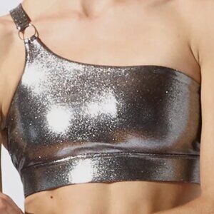 NEW Heroine Sport Glow Sports Bra Platinum